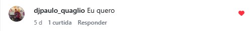 Comentário Instagram - djpaulo_quaglio